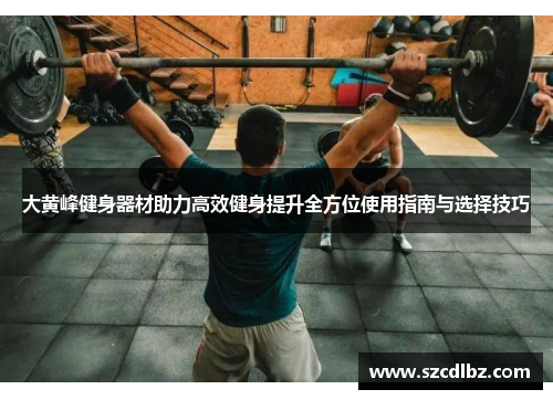 大黄峰健身器材助力高效健身提升全方位使用指南与选择技巧